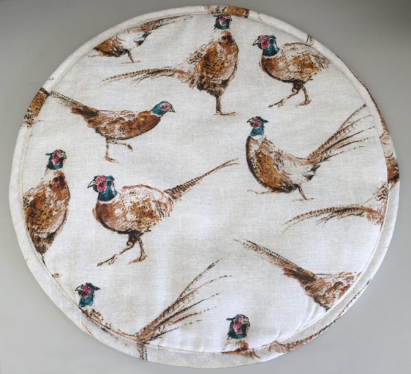 Pheasants Aga Cover - brand new and exclusive to Heart to Home